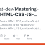 Releases · Worachat-dev/Mastering-Basics-HTML-CSS-JS-Tutorial-Codes ...