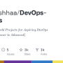 GitHub - NotHarshhaa/DevOps-Projects: 𝑫𝒆𝒗𝑶𝒑𝒔 𝑹𝒆𝒂𝒍 𝑾𝒐𝒓𝒍𝒅 𝑷𝒓𝒐𝒋𝒆𝒄𝒕𝒔 𝒇𝒐𝒓 ...
