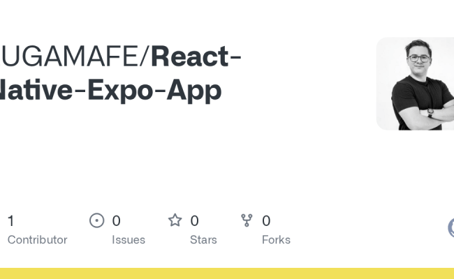 GitHub - LUGAMAFE/React-Native-Expo-App