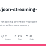 GitHub - Squix78/json-streaming-parser: Arduino Library For Parsing Potentially Huge Json ...