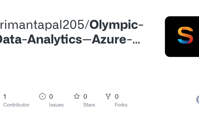 GitHub - Srimantapal205/Olympic-Data-Analytics--Azure-End-To-End-Data ...