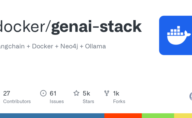 GitHub - Docker/genai-stack: Langchain + Docker + Neo4j + Ollama