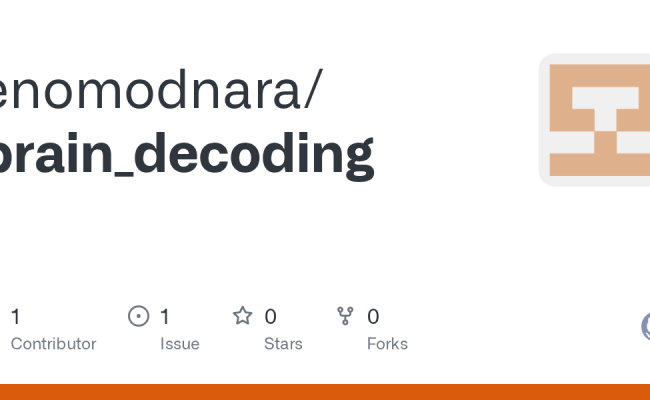 GitHub - Enomodnara/brain_decoding