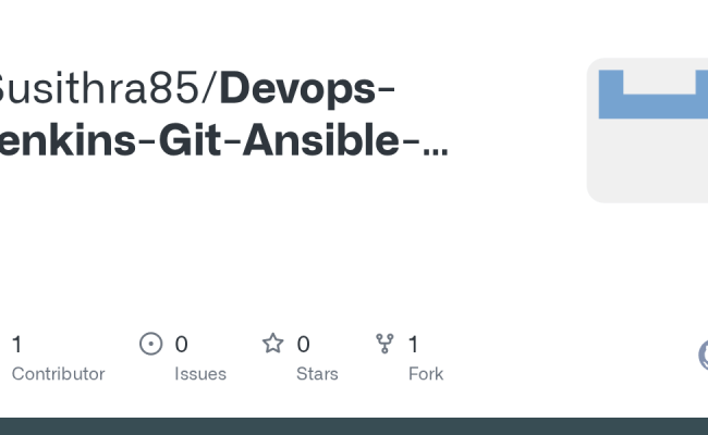 GitHub - Susithra85/Devops-Jenkins-Git-Ansible-Docker-Kubernetes