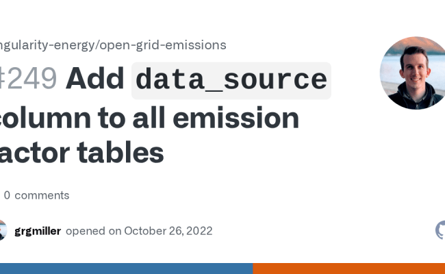Add `data_source` Column To All Emission Factor Tables · Issue #249 ...