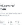GitHub - MicrosoftLearning/intropython: Introduction To Python Text Data Files For Use In ...