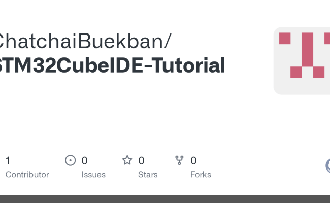 GitHub - ChatchaiBuekban/STM32CubeIDE-Tutorial