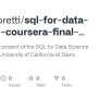 GitHub - Ivan-moretti/sql-for-data-science-coursera-final-project: This Is The Final Project Of ...