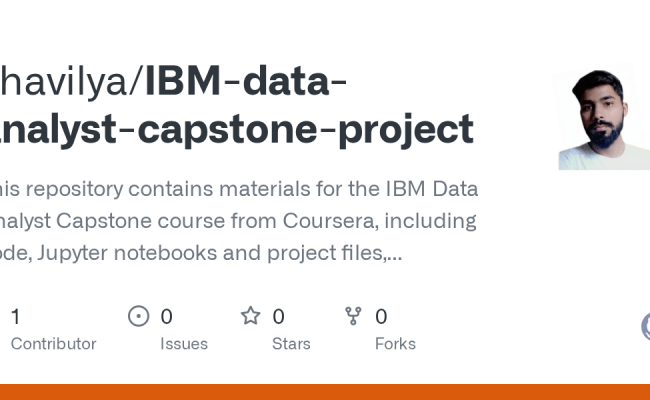 GitHub - Shavilya/IBM-data-analyst-capstone-project: This Repository ...