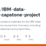 GitHub - Shavilya/IBM-data-analyst-capstone-project: This Repository ...