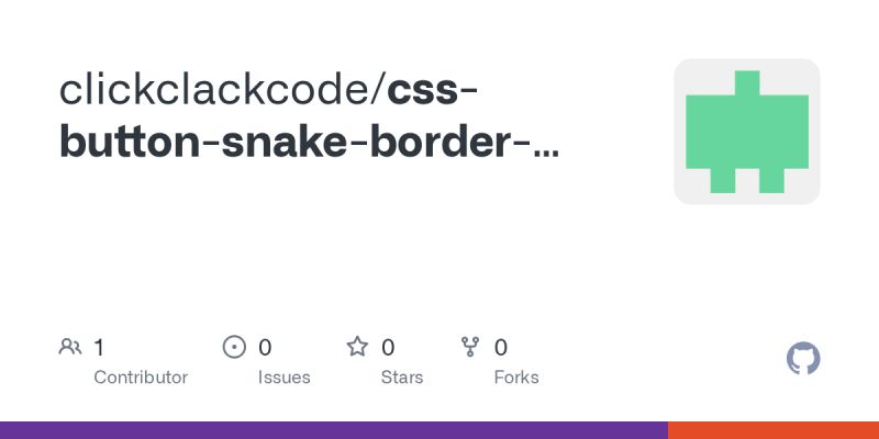 Create Snake Border Button With Html And Css Web Design - Professional Desktop Minimal Pictures | Free Download