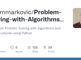 Github Ivanmmarkovic Problem Solving With Algorithms And Data