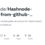 GitHub - Hashnode/Hashnode-source-from-github-template: A Template With ...