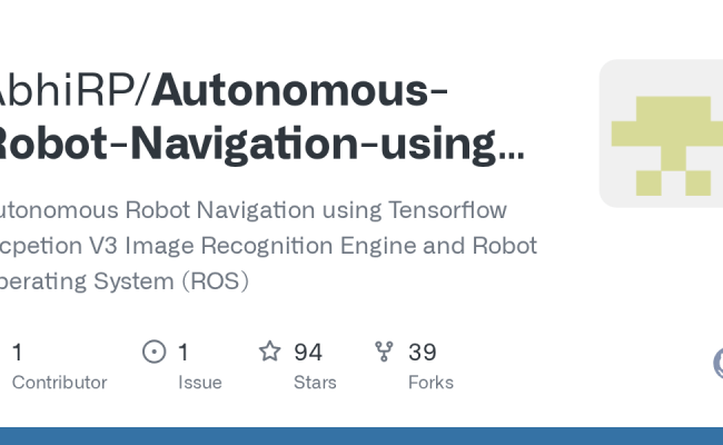 GitHub - AbhiRP/Autonomous-Robot-Navigation-using-Deep-Learning-Vision ...
