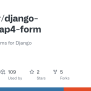 GitHub - Gwasser/django-bootstrap4-form: Bootstrap 4 Forms For Django