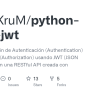 GitHub - UskoKruM/python-flask-jwt: Implementación De Autenticación ...