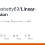 GitHub - Darshanshetty69/Linear-Regression: Project Based On Linear ...