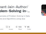 Github Hemant Jain Author Problem Solving In Data Structures