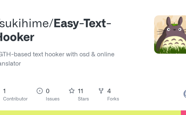 GitHub - Tsukihime/Easy-Text-Hooker: AGTH-based Text Hooker With Osd ...