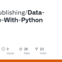 GitHub - PacktPublishing/Data-Science-With-Python