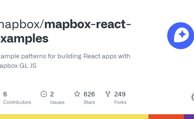 GitHub - Mapbox/mapbox-react-examples: Example Patterns For Building ...