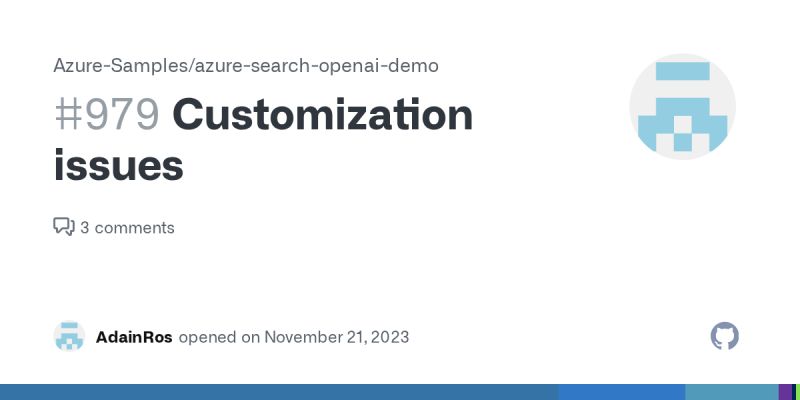 Github Azure Samples Azure Search Openai Javascript A Typescript - Colorful Photo Collection - 4K Quality