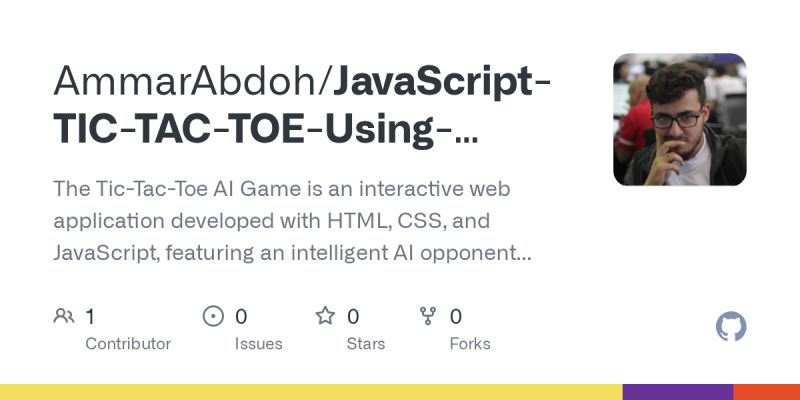 Github Meltedhyperion7 Minimaxtictactoe Tic Tac Toe Ai Using The - Desktop Landscape Photos for Desktop