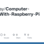 GitHub - Milanalay/Computer-Vision-With-Raspberry-Pi
