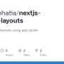 GitHub - Nareshbhatia/nextjs-nested-layouts: Next.js 13 Nested Layouts
