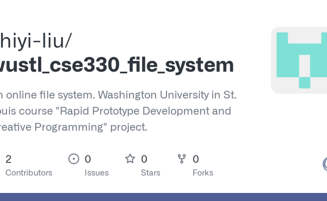 GitHub - Shiyi-liu/wustl_cse330_file_system: An Online File System ...