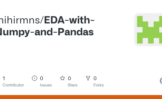 GitHub - Mihirmns/EDA-with-Numpy-and-Pandas