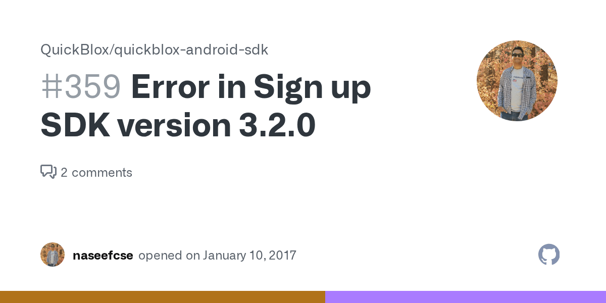 You'll need to know how to use your emai. Error In Sign Up Sdk Version 3 2 0 Issue 359 Quickblox Quickblox Android Sdk Github