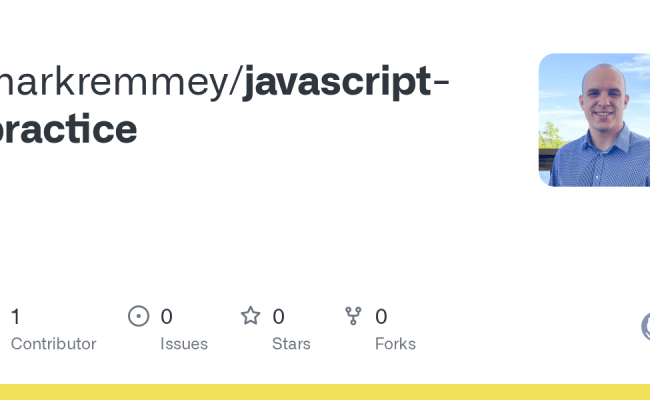 GitHub - Markremmey/javascript-practice