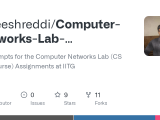Github Hareeshreddi Computer Networks Lab Assignments My Attempts