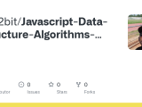 Github 2bit2bit Javascript Data Structure Algorithms Solutions