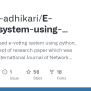 E-voting-system-using-blockchain-and-python/app/templates/index.html At ...