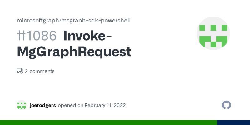 Powershell 7 Issue 462 Microsoftgraph Msgraph Sdk Powershell Github - Best Abstract Photos in HD