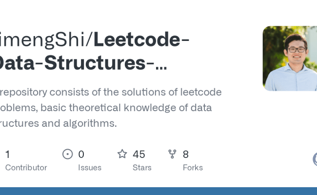 GitHub - JimengShi/Leetcode-Data-Structures-Algorithms: A Repository ...