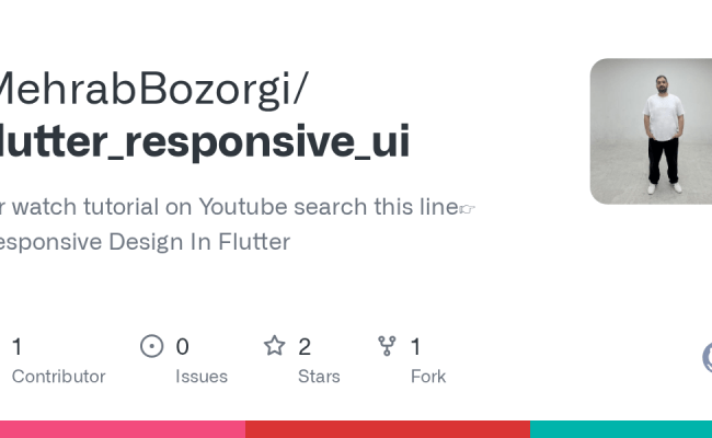 GitHub - MehrabBozorgi/flutter_responsive_ui: For Watch Tutorial On ...