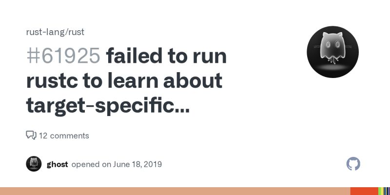 A Bug In Rustc Compiler Issue 114592 Rust Lang Rust Github - Professional Geometric Illustration - 4K