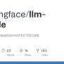 GitHub - Huggingface/llm-vscode: LLM Powered Development For VSCode