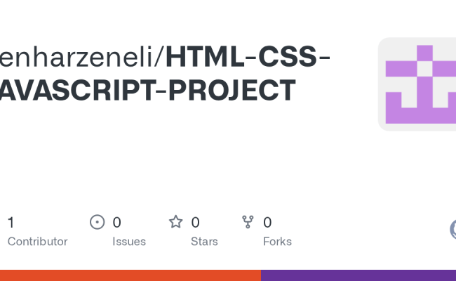 GitHub - Venharzeneli/HTML-CSS-JAVASCRIPT-PROJECT