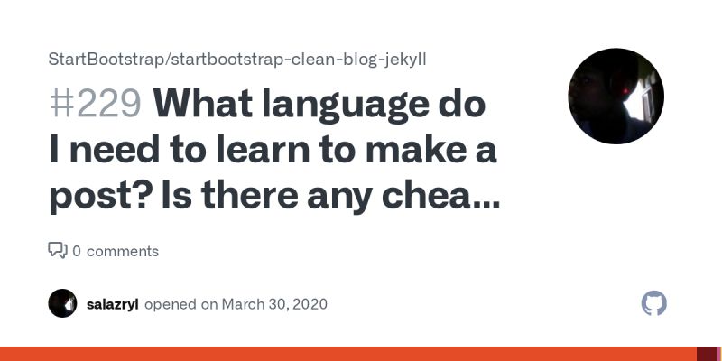 Github Startbootstrap Startbootstrap Clean Blog Jekyll A Jekyll - Gorgeous Geometric Design - Retina