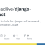 GitHub - Shamshadlive/django-rest-react: This Project Will Include The ...