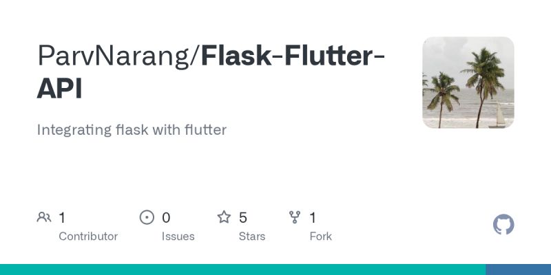 Github Algure Flask Flutter Server Pytho Flask Application To Serve - Creative City Image - 4K
