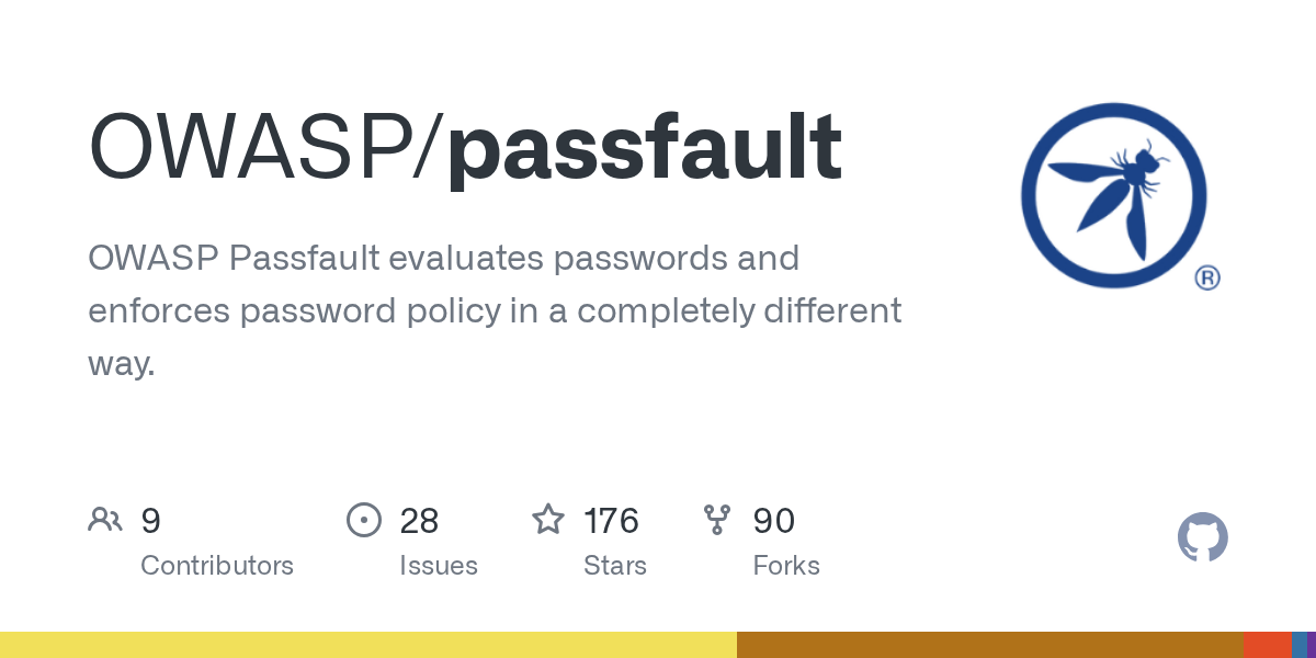 Para hacerlo más difícil y divertido, se le pueden vendar los ojos . Passfault Eslongtail Txt At Master Owasp Passfault Github