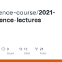 GitHub - Datascience-course/2021-datascience-lectures