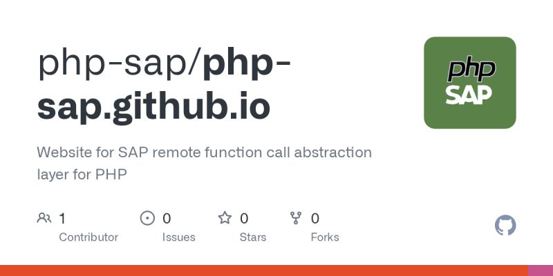 Php Sap Github - Gorgeous Vintage Image - HD
