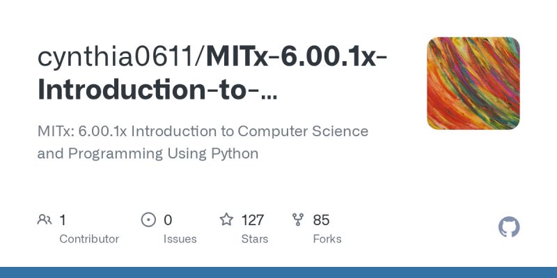 Mitx 6 00 1x Introduction To Computer Science And Programming Using - Premium Full HD Light Images | Free Download