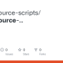GitHub - Open-source-scripts/open-source-scripts.github.io